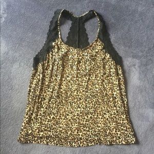 ✨Thalia Sodi✨leopard print pj top